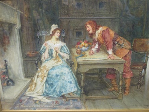 Lot 237 - George Sheridan Knowles (British, 1863–1931),...
