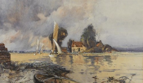 Lot 89 - Frank Southgate, RBA (British, 1872-1916)
