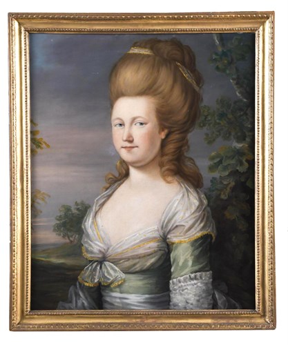 Lot 222 - English Provincial School, 18th Century