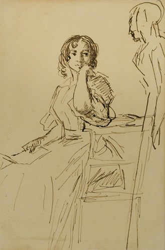 Lot 68 - Charles Robert Leslie, RA (British, 1794-1859)