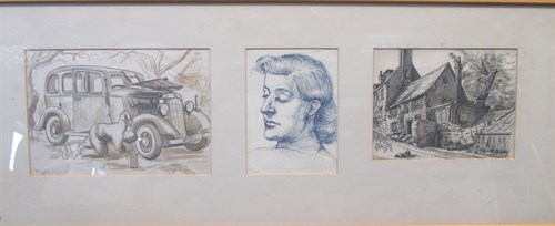 Lot 357 - Mary Dudding (British, 20th century) Three...