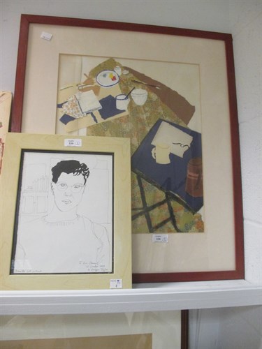 Lot 339 - Nicolas Granger Taylor (Contemporary), collage,...