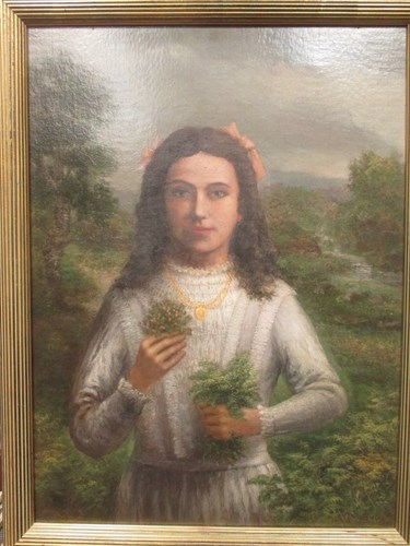 Lot 268 - Thomas Cobb (19th Century), Portrait of a...