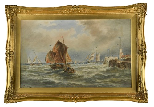 Lot 97 - Thomas Bush Hardy, RBA (British, 1842-1897),...