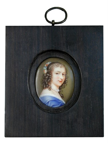 Lot 146 - A collection of painted miniatures, 18th-19th Century