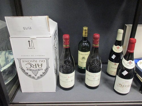 Lot 78 - Chateauneuf du Pape, Arc du Rhone 2014, six...
