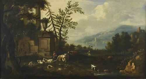 Lot 159 - Manner of Rosa da Tivoli  (German, 1655-1706)