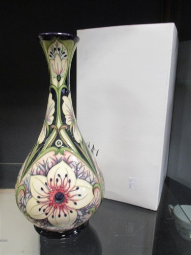 Lot 77 - A modern Moorcroft 'Bride' pattern vase by...