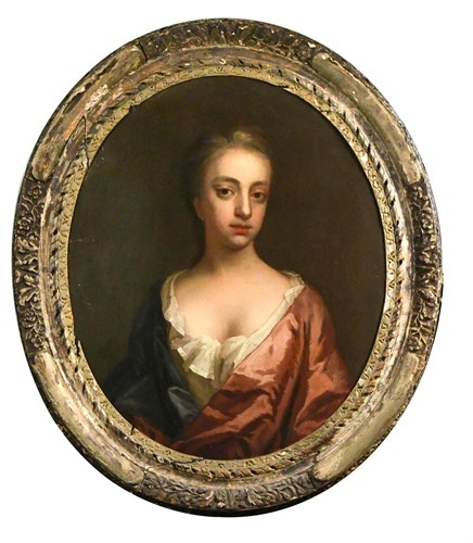 Lot 216 - Studio of Sir Godfrey Kneller (British, 1646-1723)