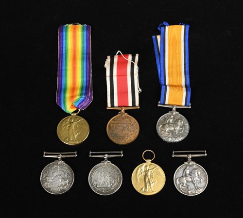 Lot 263 - A group of four medals