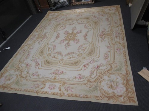 Lot 462 - An Aubusson style tapestry carpet 313 x 242cm