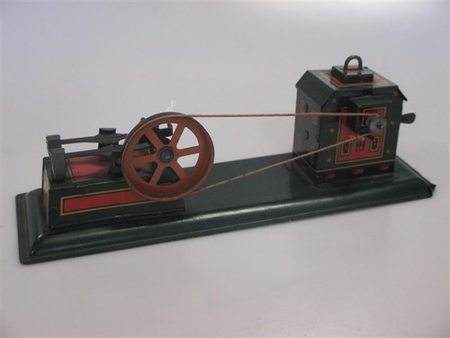 Lot 161 - A Hess tinplate clockwork anvil model with...