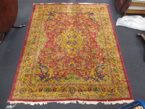 Lot 459 - A Persian pattern carpet 350 x 278cm