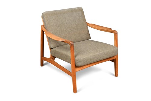Lot 274 - A Danish teak armchair by France & Son