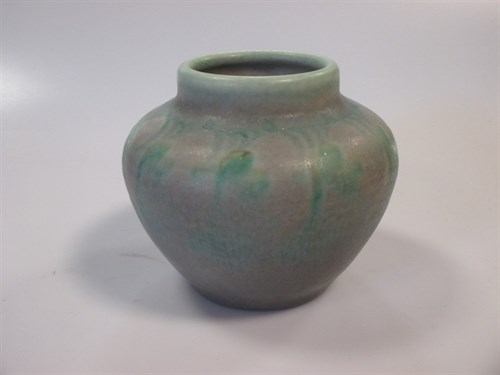 Lot 45 - A Royal Lancastrian vase by Edward Radford, 11....