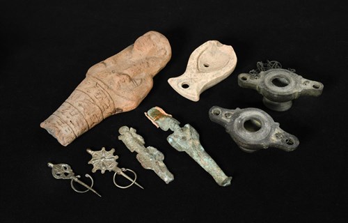 Lot 279 - A Egyptian terracotta Ushabti