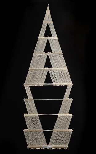 Lot 75 - Peter Collingwood (British, 1922-2008) Macro Gauze wall hanging, M188 No.7