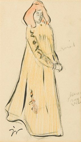 Lot 318 - Jacques Villon (French, 1875-1963), Costume...