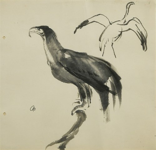 Lot 253 - Jules Chadel (French, 1870-1941), Vulture,...