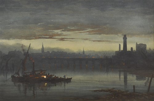 Lot 114 - Albert Goodwin, RWS (British, 1845-1932)