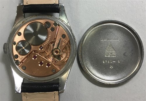 Lot 180 - Omega - a gentleman's stainless steel wristwatch