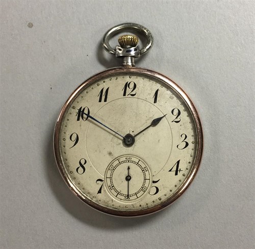 Lot 174 - Germinal - A continental open faced pocket watch