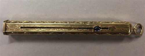 Lot 277 - A retractable pencil holder