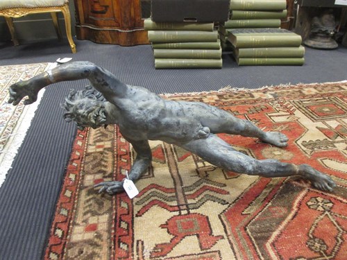 Lot 115 - After the Antique, a late 19th century bronze...