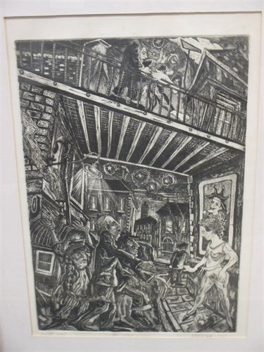 Lot 313 - R McCollam (British, 20th Century), The Slap,...