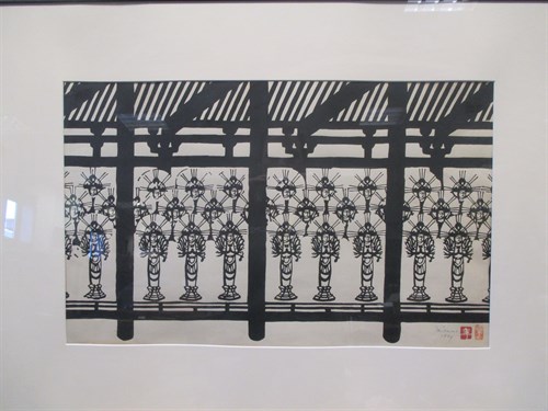 Lot 342 - Gijin Okuyama (Japanese, b. 1934), Corridor of...