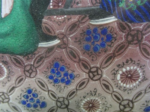 Lot 195 - A Chinese rice paper painting of a dignitary...