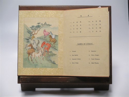 Lot 45 - The complete Pictures of Eight Noble Steeds,...