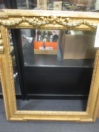 Lot 328 - A William Kent style gilt frame, sight size 50....