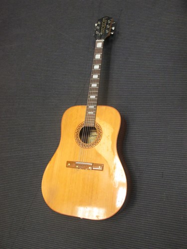 Lot 108 - An acoustic guitar by Egmond, with soft case