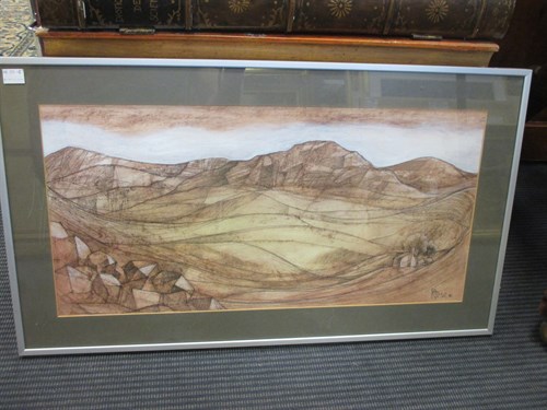 Lot 327 - Peter Nuttall (British, b. 1943) Landscape,...