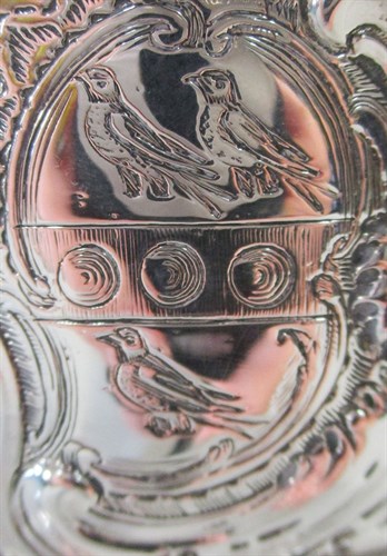 Lot 121 - A George II silver two handled trophy cup and cover