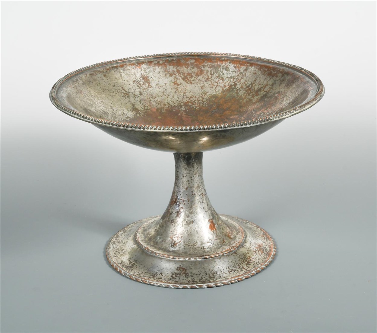 Lot 145 - An Arts & Crafts silvered copper punch bowl