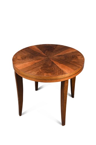 Lot 232 - A French Art Deco period circular occasional table