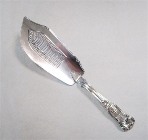 Lot 123 - A George IV fish slice