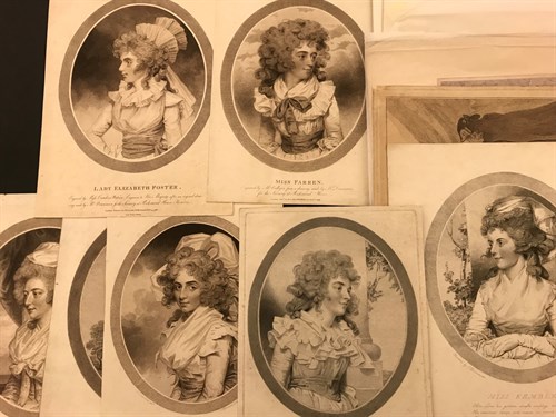 Lot 6 - A collection of prints