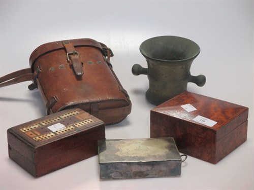 Lot 130 - A pair of French binoculars by Lemaire,...