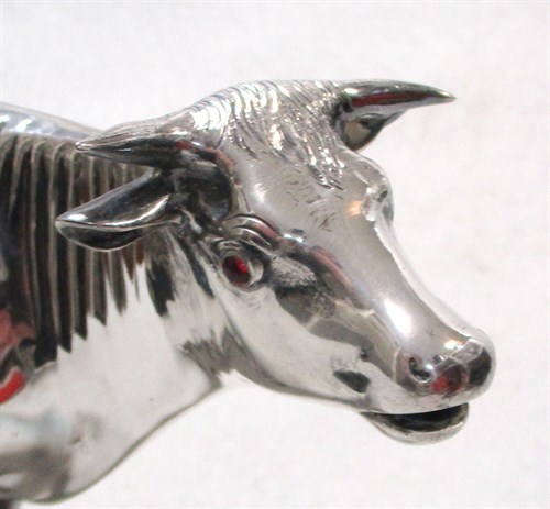 Lot 4 - A German oversized cow creamer