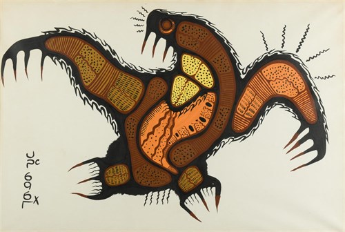 Lot 266 - Joshim Kakegamic (Canadian, 1952-1993)