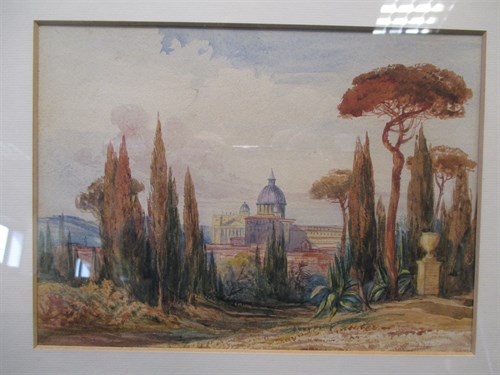 Lot 274 - English School, 19th Century, View of St Peter'...