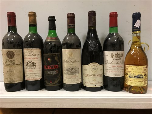 Lot 60 - Seven mixed bottles: Tokaji 2001, Disznoko, 4...
