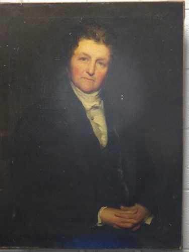 Lot 373 - English School, circa 1820, Portrait of a...