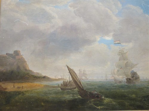 Lot 257 - Manner of John William Carmichael 'Fishing...