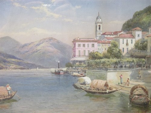 Lot 258 - Charles Rowbotham (British, 1856 - 1921)...