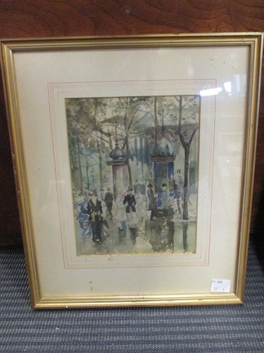 Lot 347 - Thomas Pyne (British, 1843 - 1935) two...
