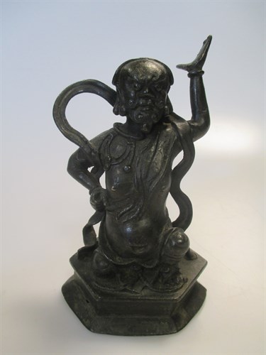 Lot 112 - One Buddha and a Toaist figure